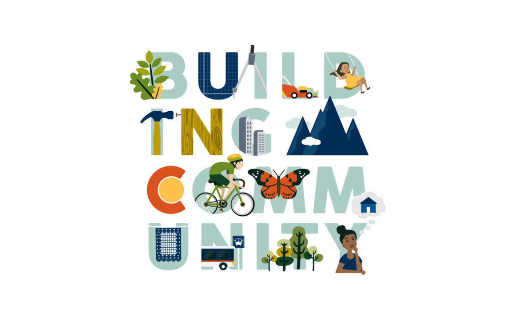 Building Community illustration